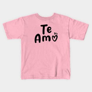 Te Amo Kids T-Shirt